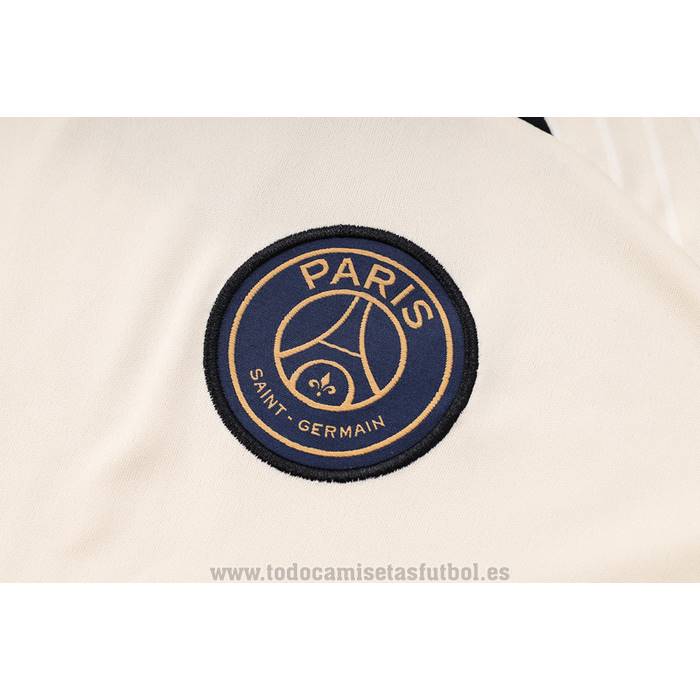 Chandal del Paris Saint-Germain Manga Corta 2023-2024 Albaricoque - Pantalon Corto